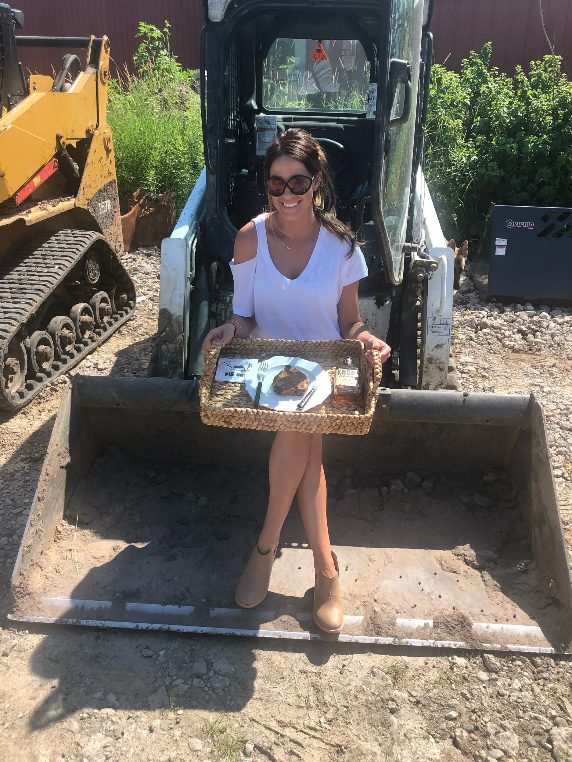Construction Cuisine - Whiskey Glazed Pork Chops