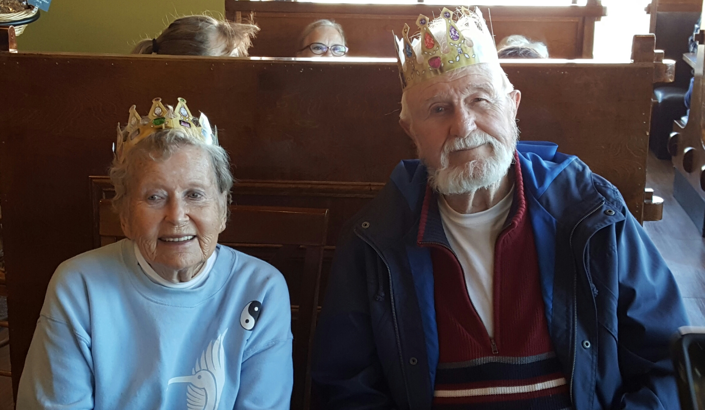 King and Queen, Phil and Hilja Nast, Photo by Diane Oyler