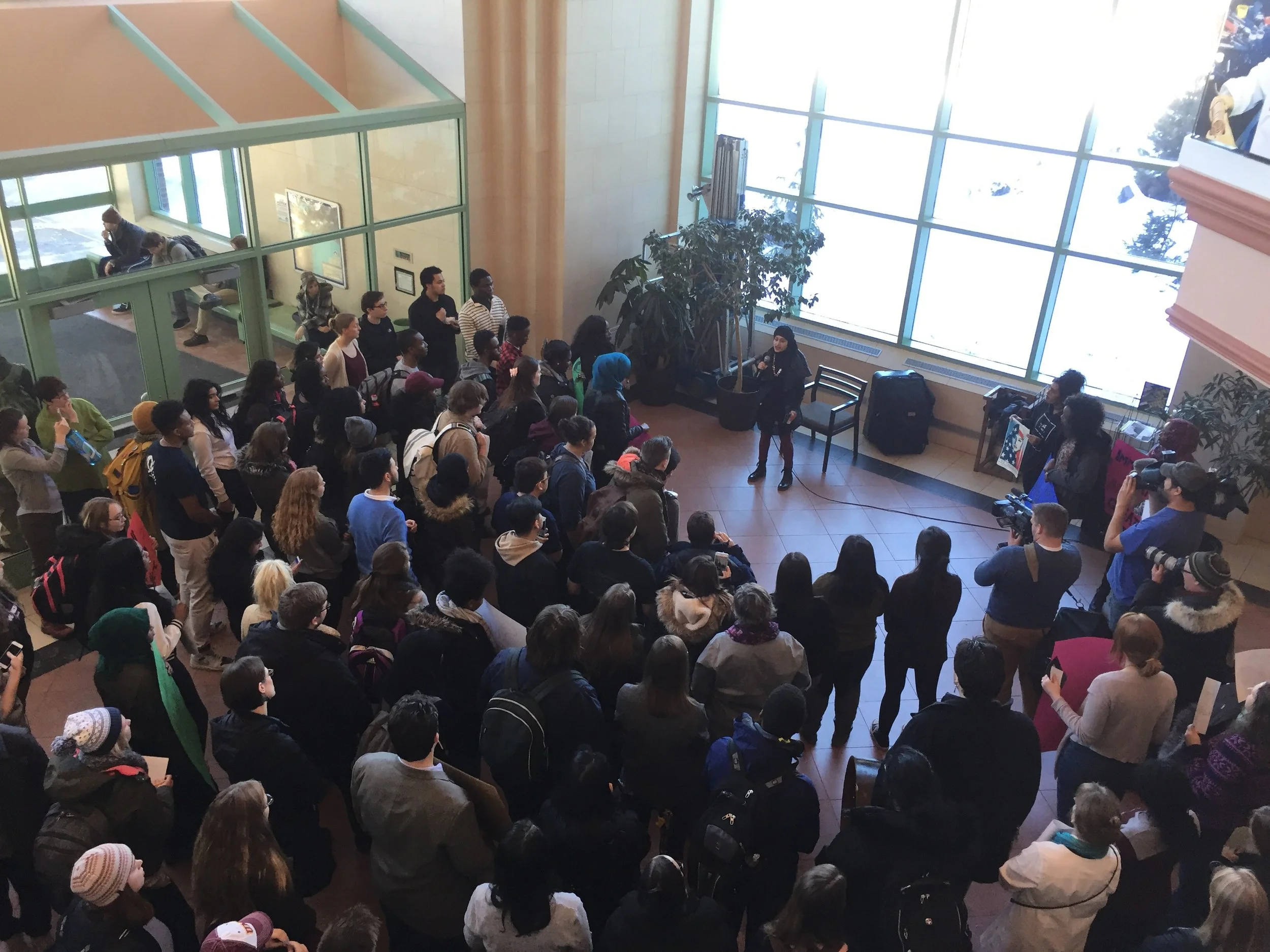 UMD students protest on behalf of immigration