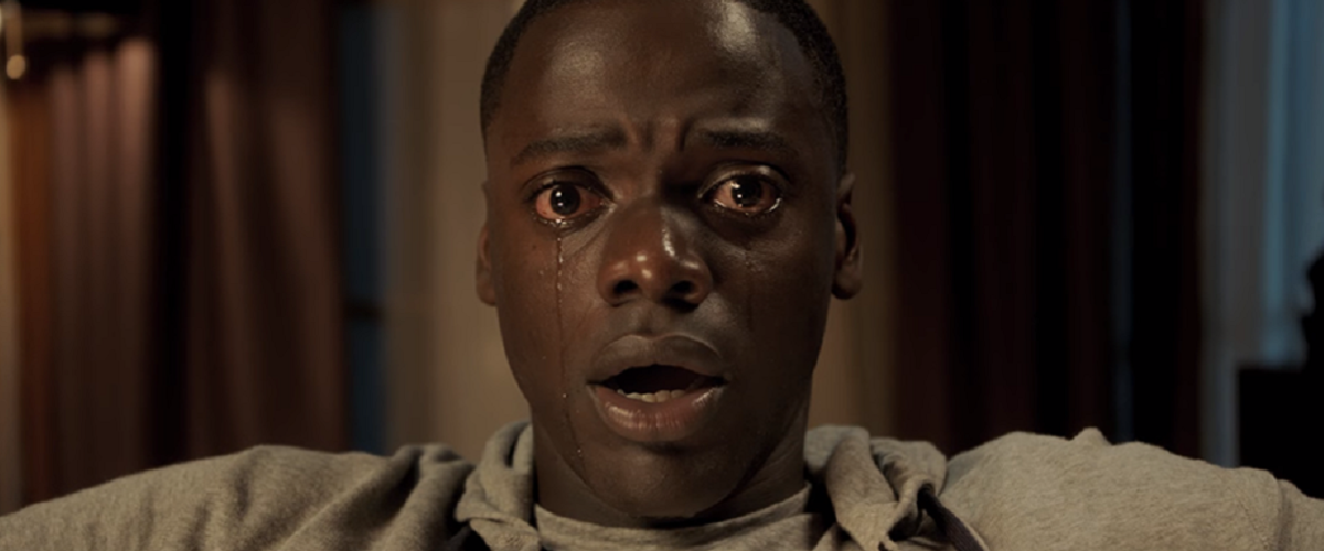 Chris's (David Kaluuya) eyes alone are enough to sell the horror in "Get Out".