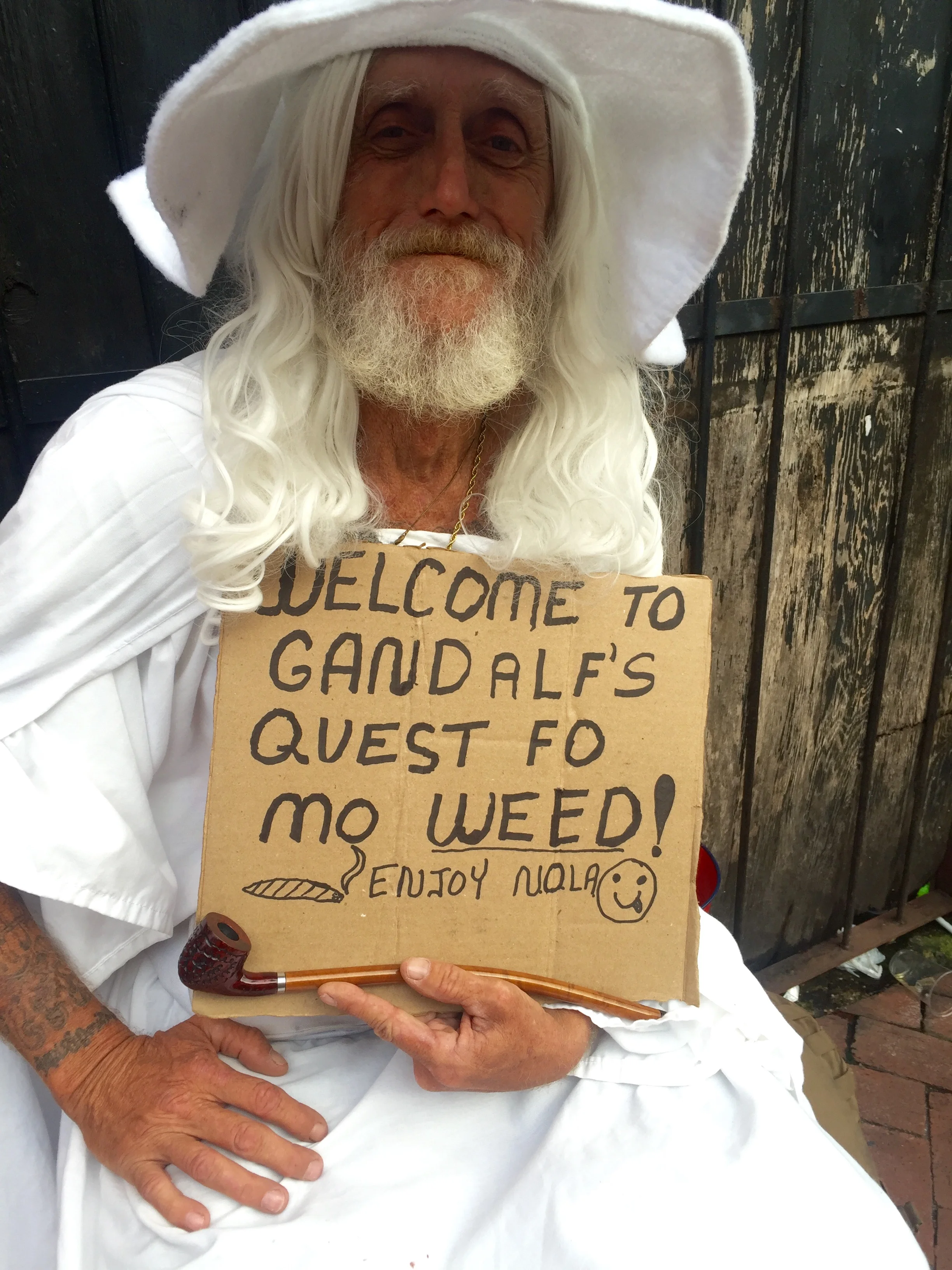 I mean, Everybody needs a quest. Gandalf is one of the many characters on Bourbon.