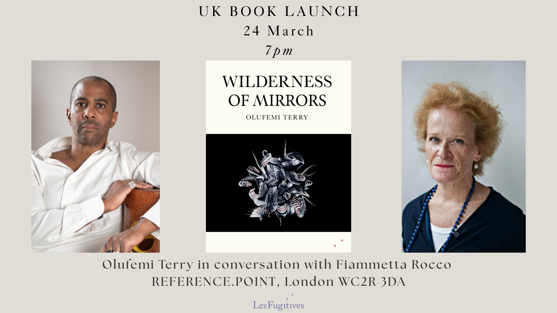 Book launch: Wilderness of Mirrors by Olufemi Terry