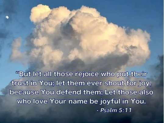May 7, 2026: Psalm 5:11