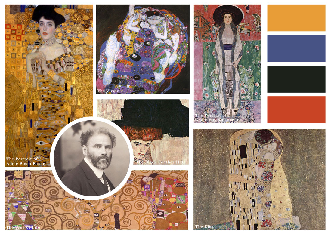 The Portrait of Adele Bloch Bauer I (upper left) sold for $135 million