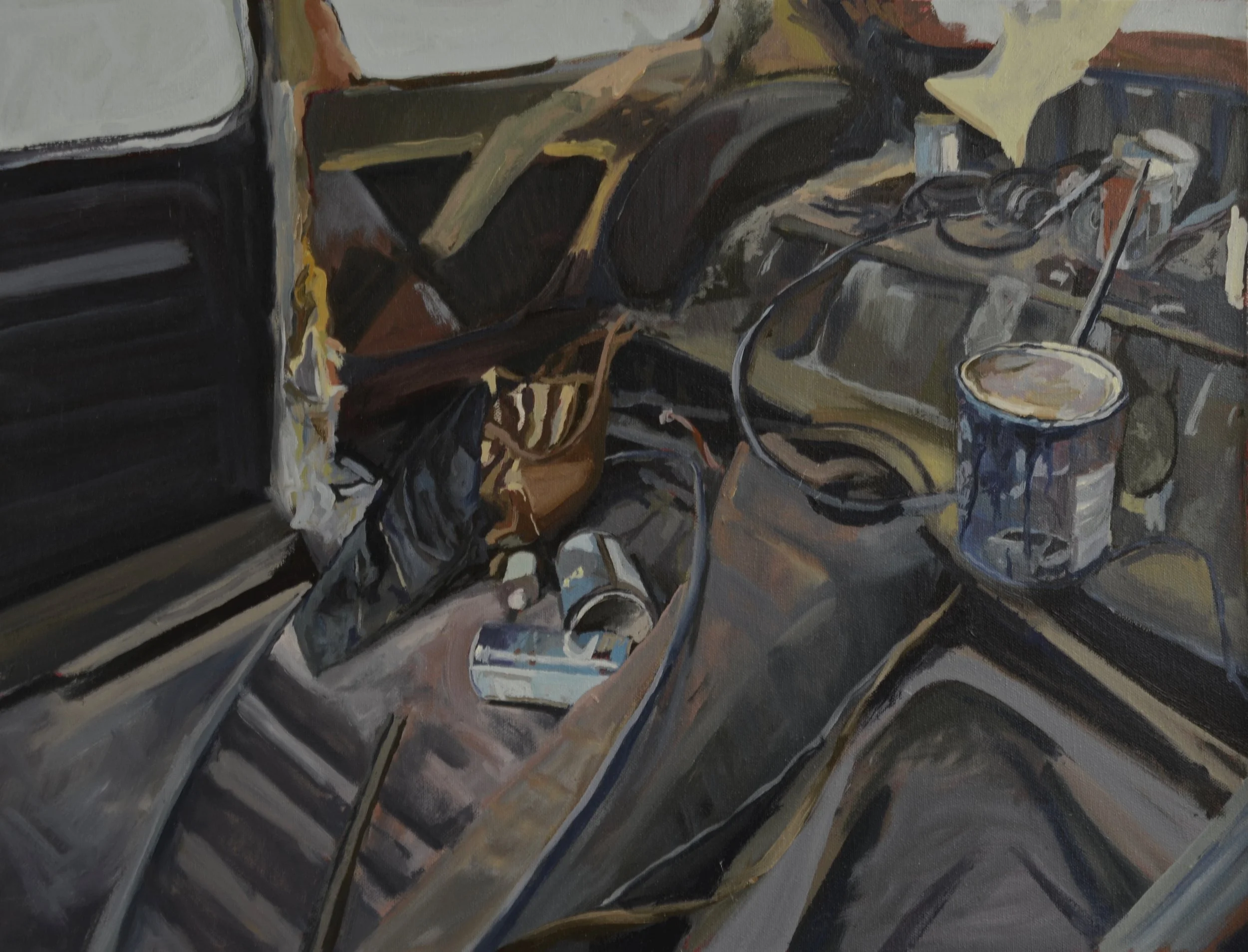 MetalAvailableOil on Canvas