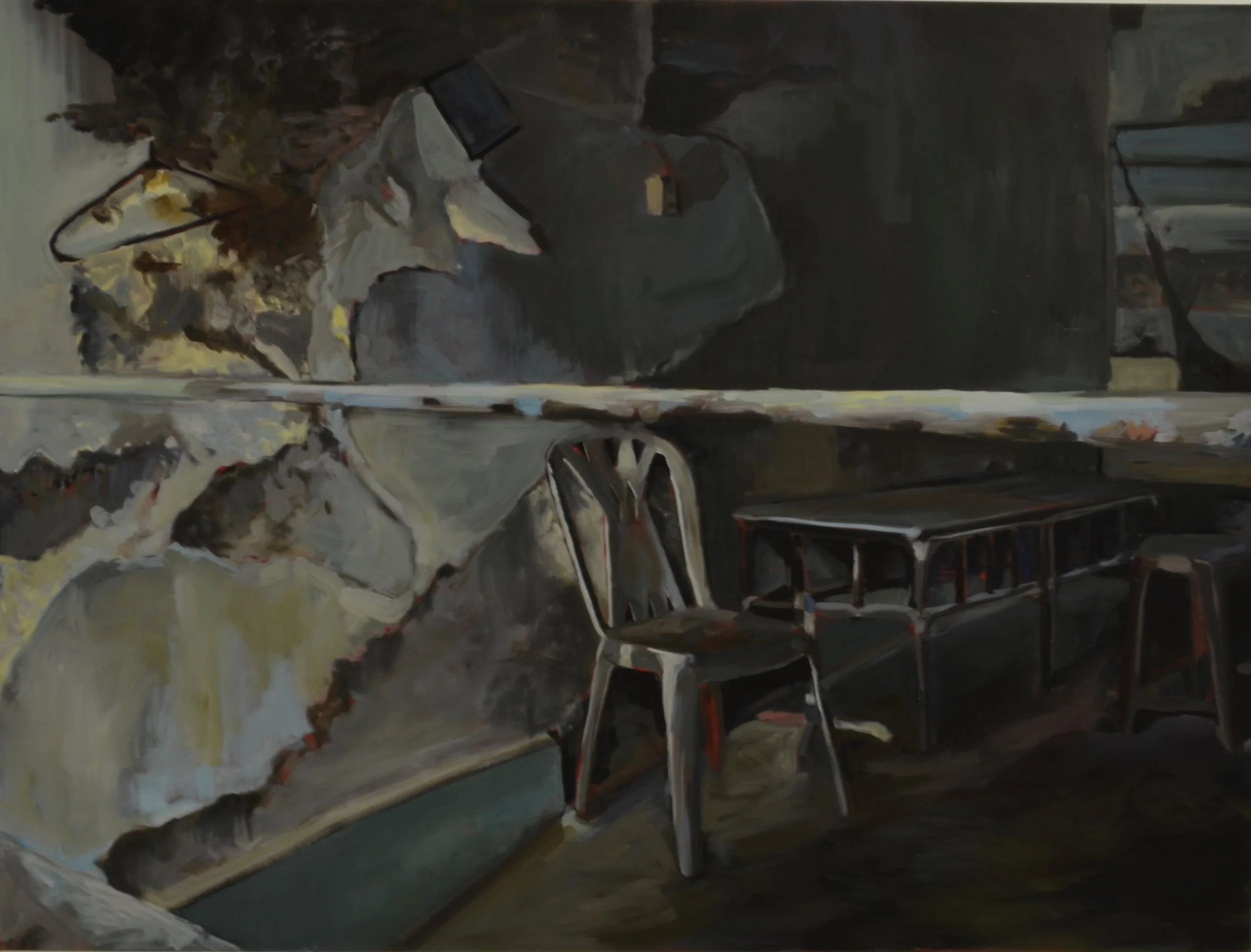 AbandonedAvailableOil on Canvas