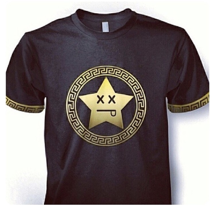 T-shirts Versace - Golden logo T-shirt - A87573A228806A2088