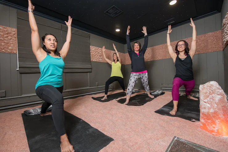 Salty Yoga - a unique and relaxing experience!