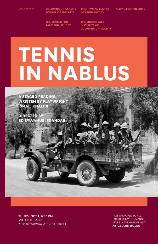 "Tennis in Nablus" by Ismail Khalidi