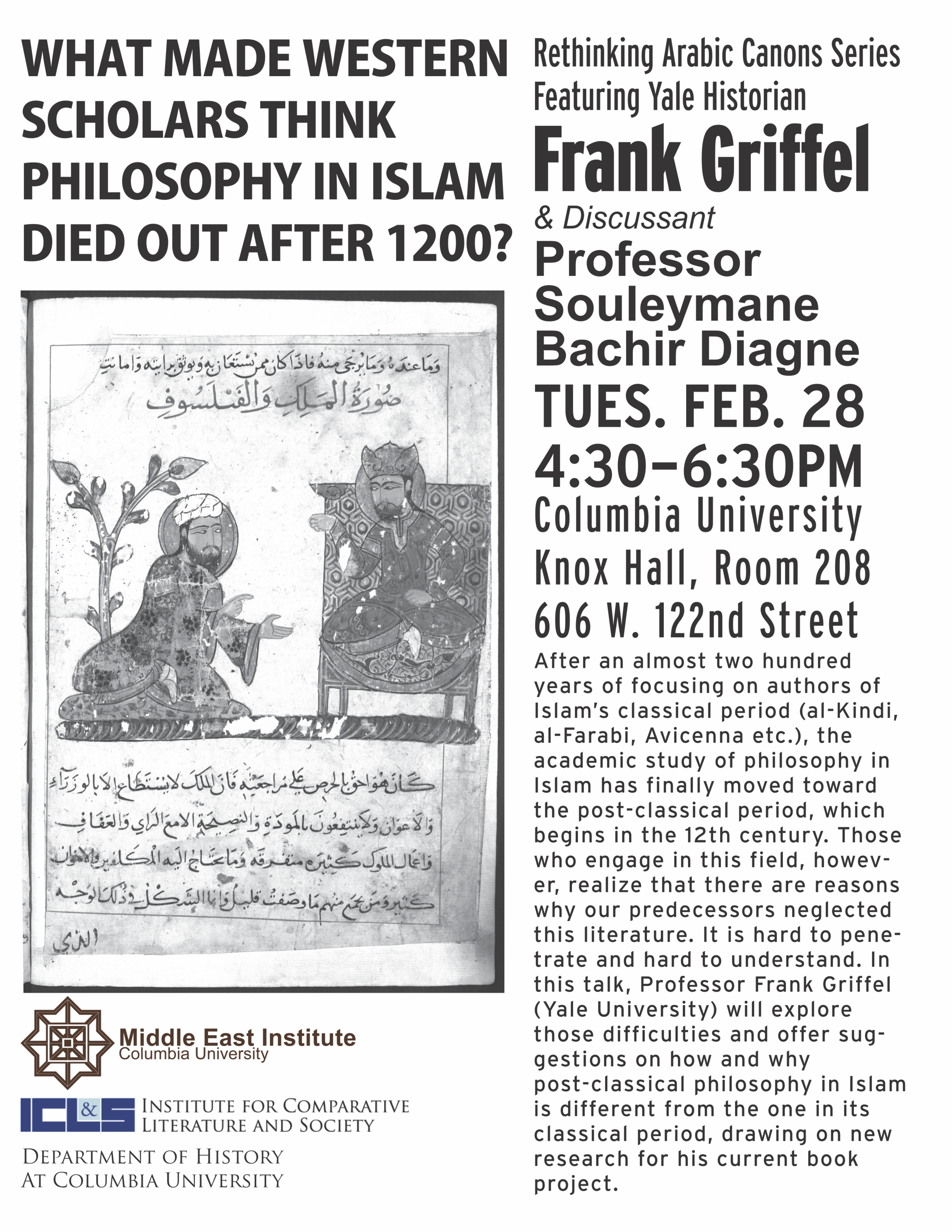 What Made Western Scholars Think Philosophy in Islam Died Out After 1200?