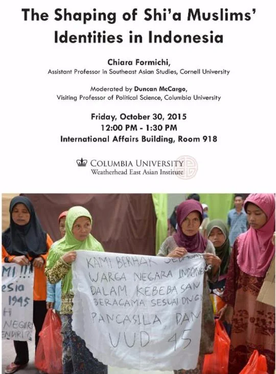 The Shaping of Shi'a Muslims' Identities in Indonesia