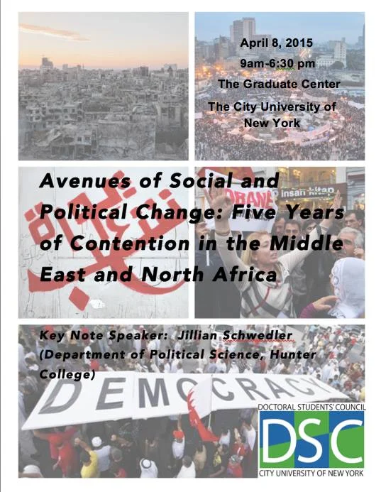 Avenues of Social and Political Change: Five Years of Contention in the Middle East and North Africa