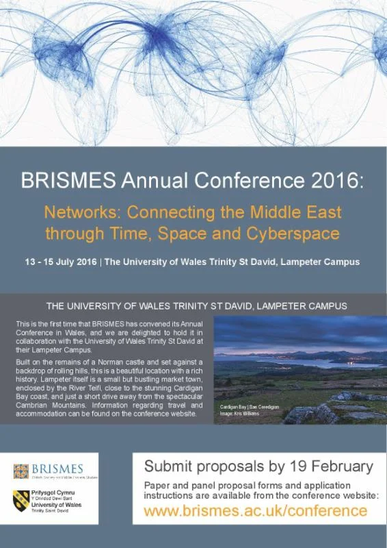 Networks: Connecting the Middle East Through Time, Space and Cyberspace