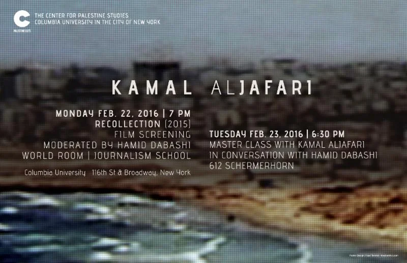 Film Screening and Masterclass: Recollection