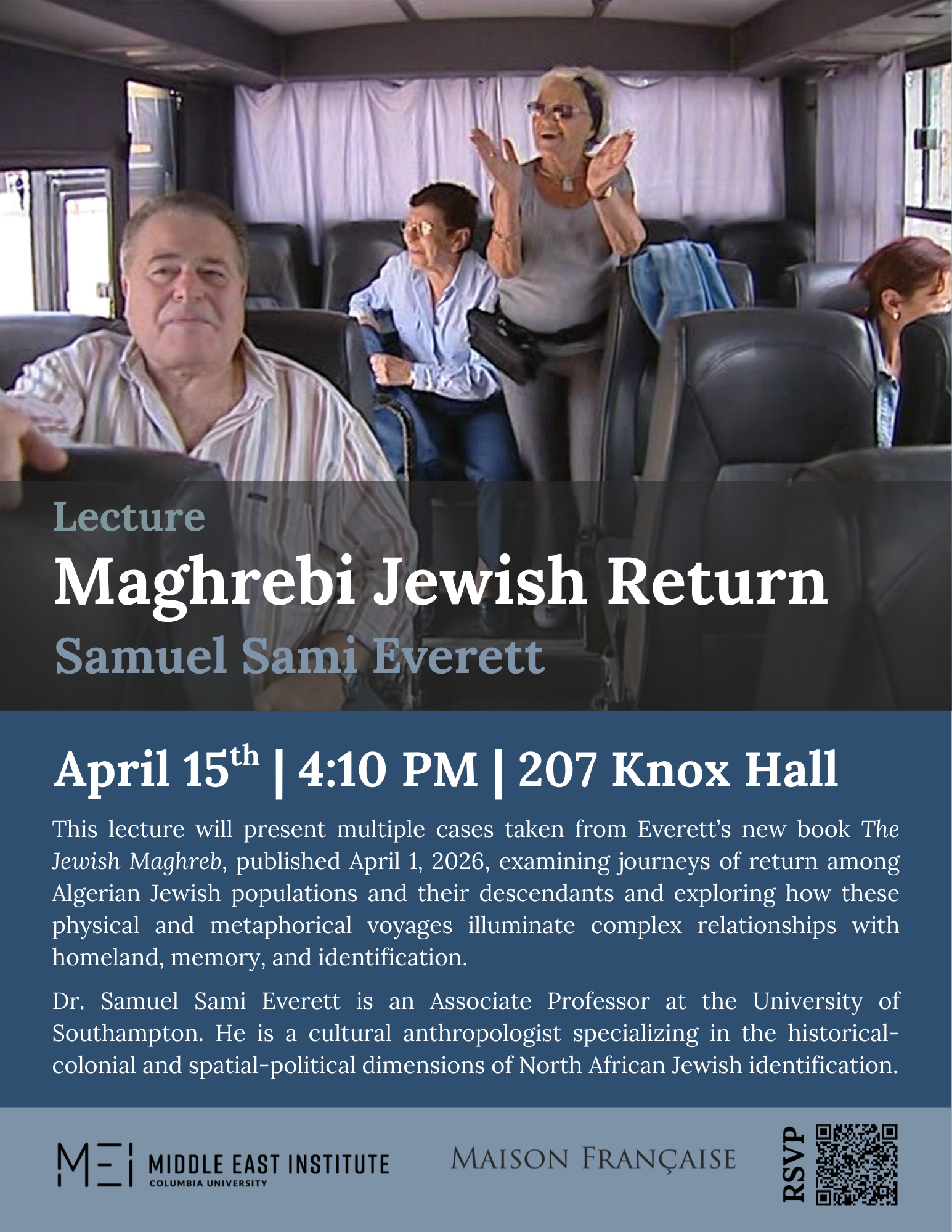 Lecture - "Maghrebi Jewish Return"