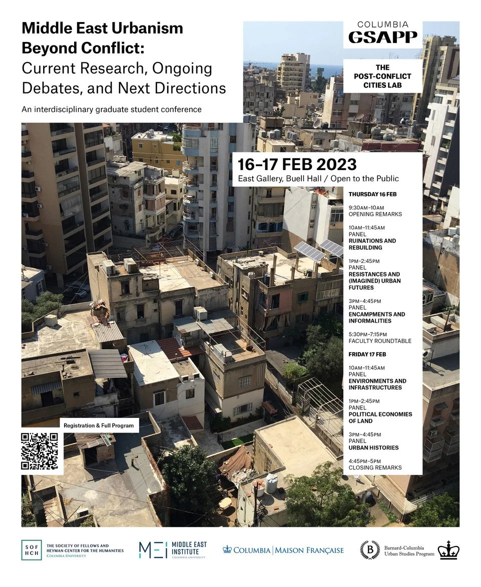Middle East Urbanism Beyond Conflict: Current Research, Ongoing Debates ...