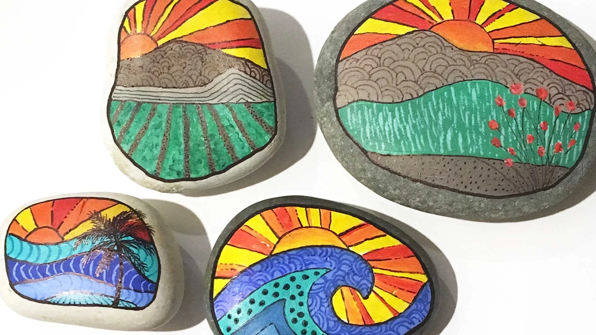 Class: Crafty Creations - Landscape Rocks (Ages 12+)