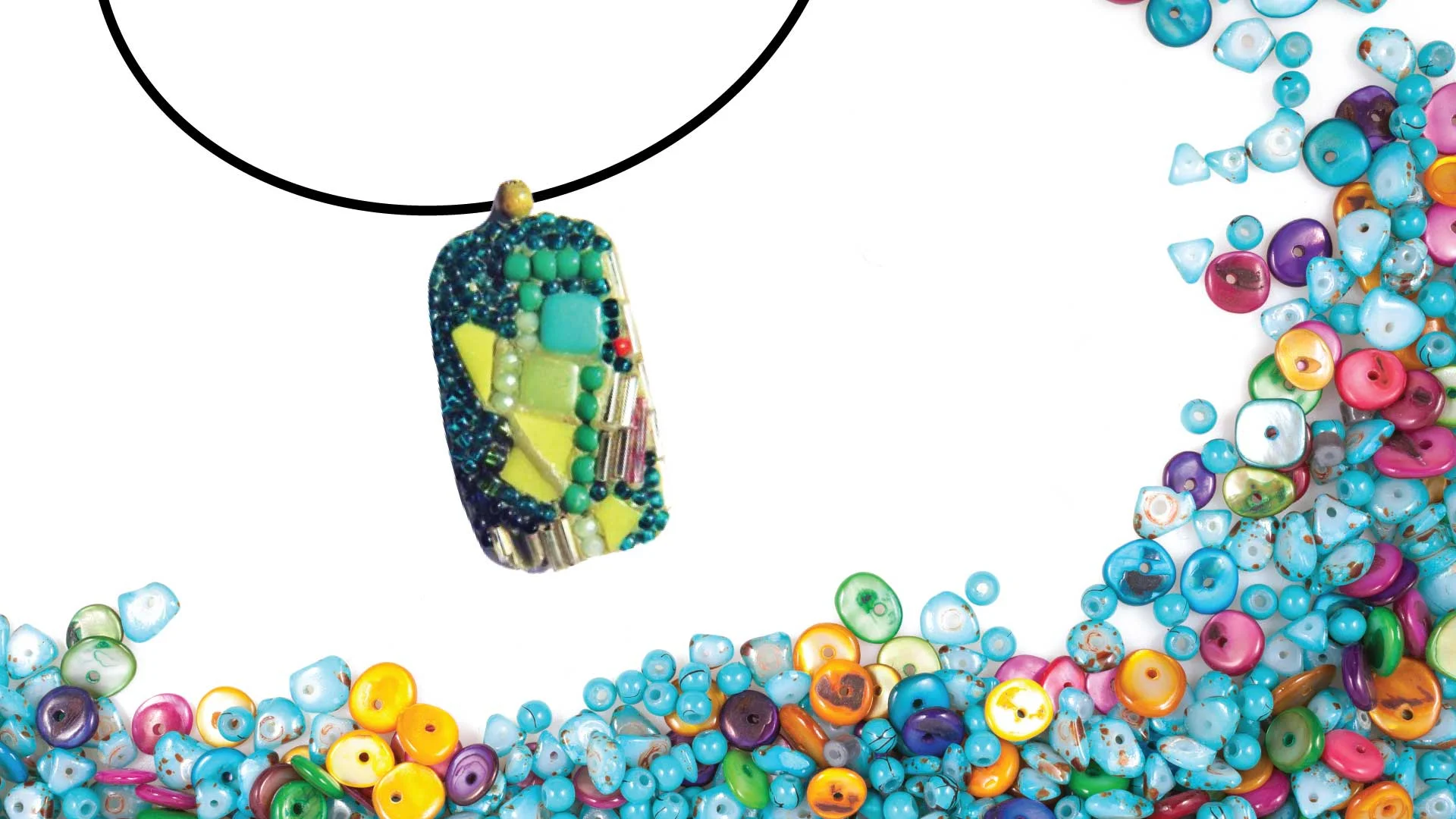 Class: Mini-mosaic Jewelry Making (Ages 16+)