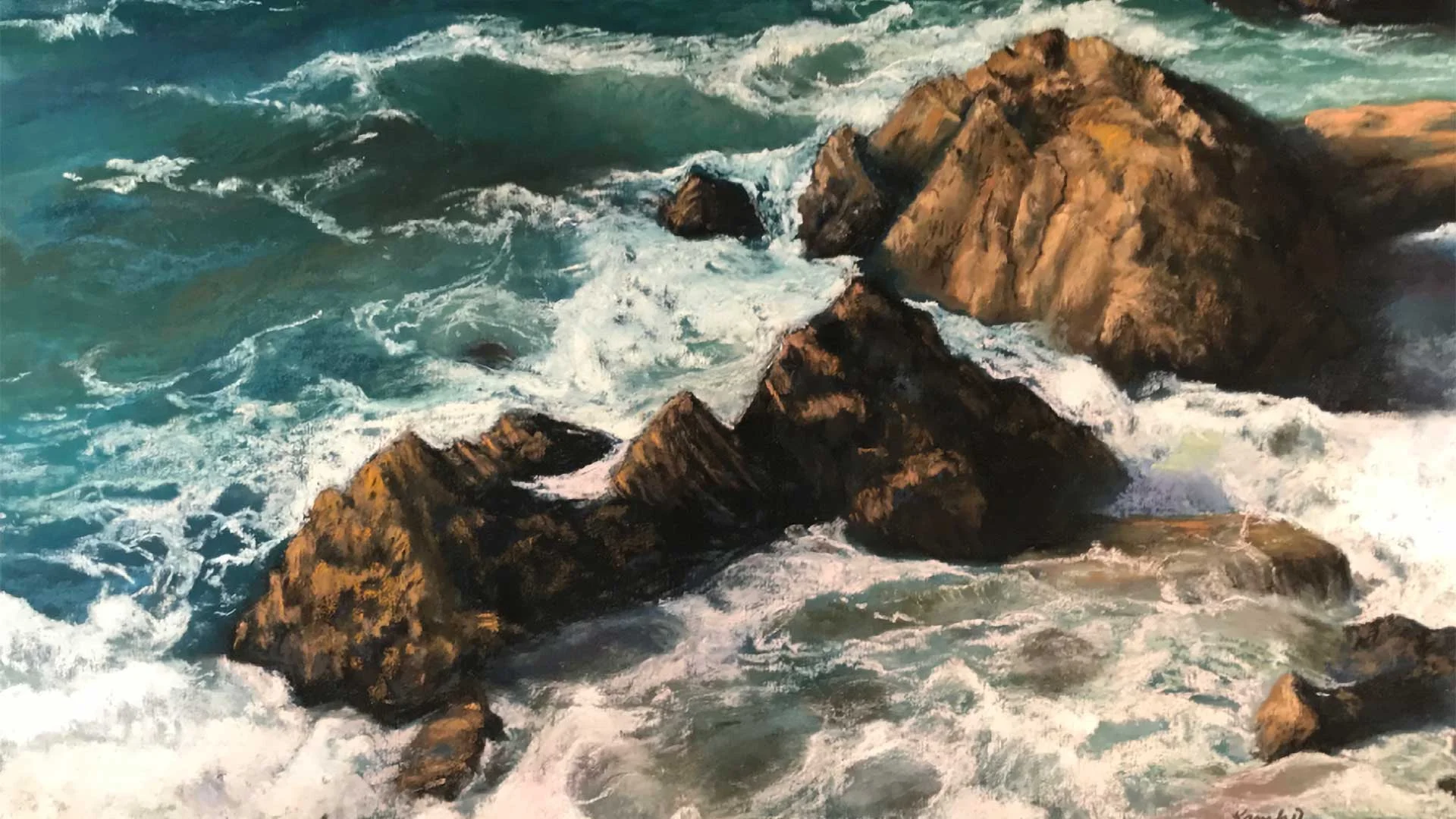 Artist Demonstration: Virginia Kamhi