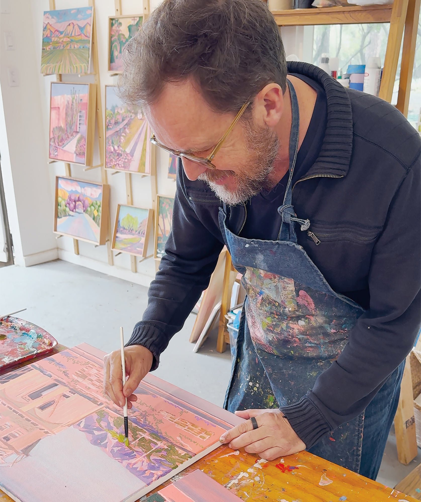 Painting Demonstration: Christopher Noxon