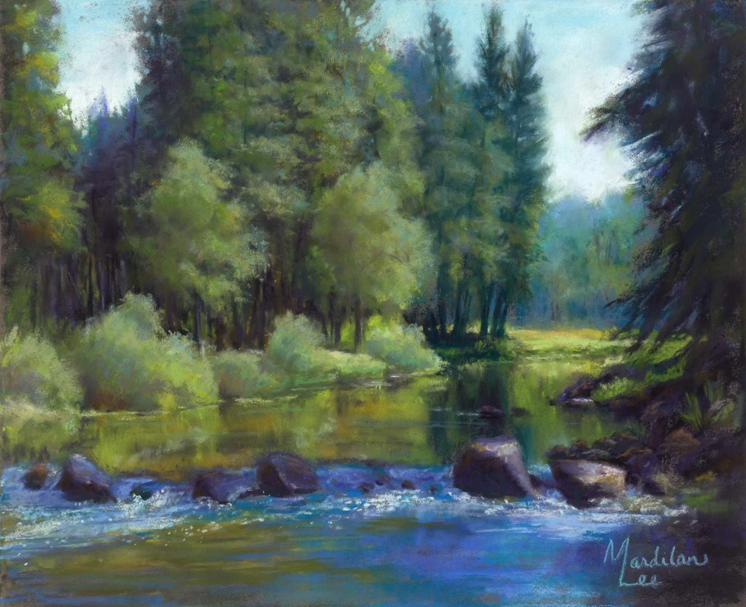 Pastel Demonstration: Mardilan Lee Georgio