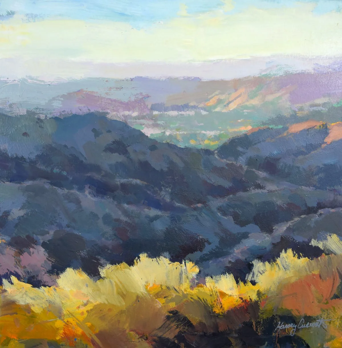 "View to Town" by Harvey Cusworth