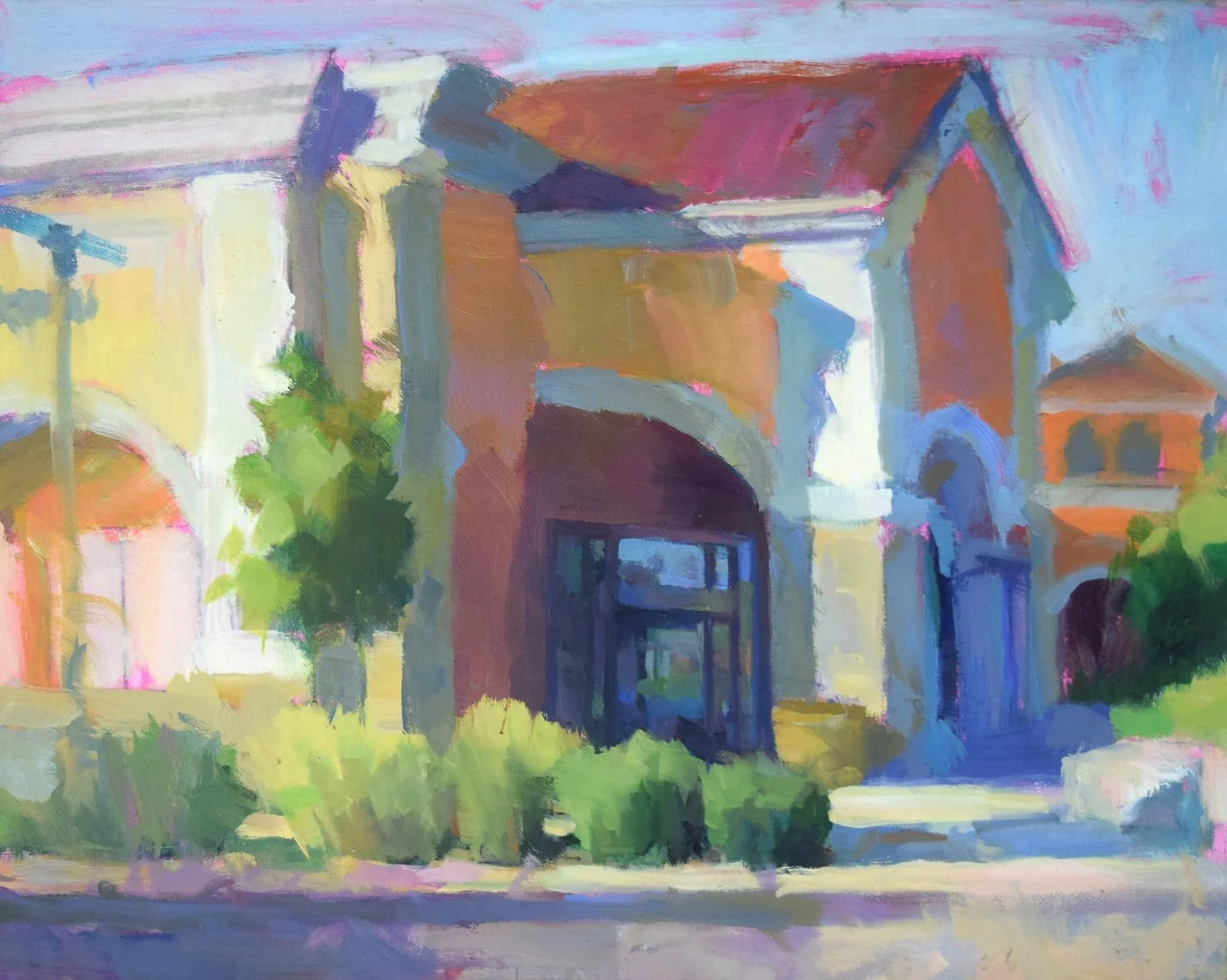 "Building Across the Road" by Harvey Cusworth