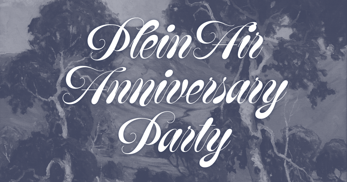 Plein Air Anniversary Party at Parque 1055