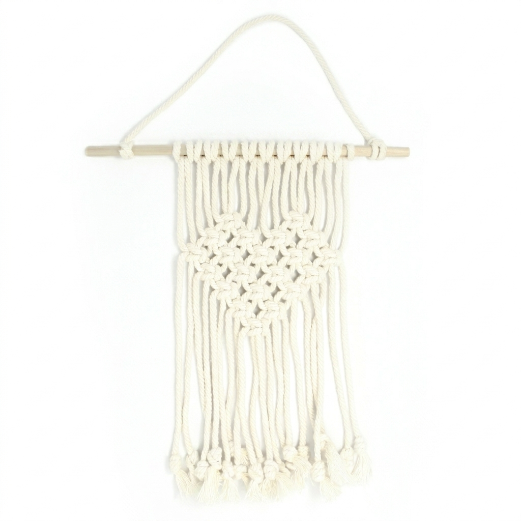 Macramé Crafts: Heart Hanging (Ages 10+)