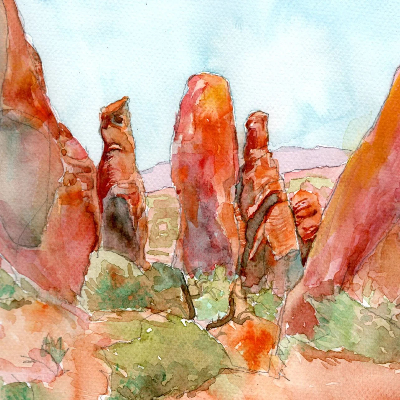 Watercolor Painting: Color Theory
