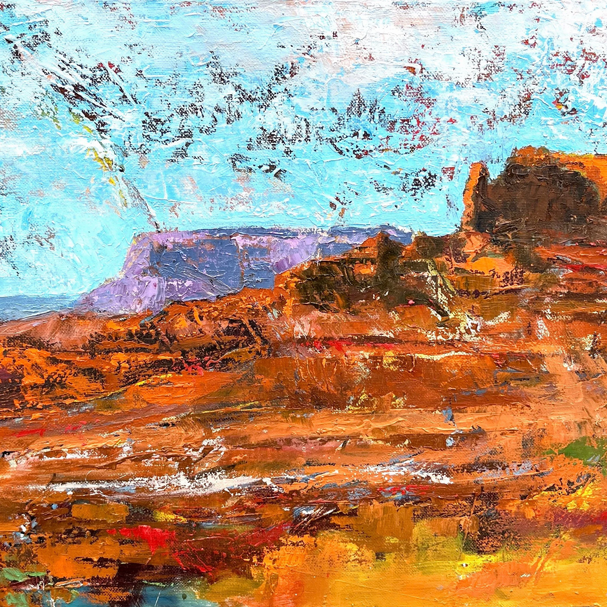 Painting with Palette Knives