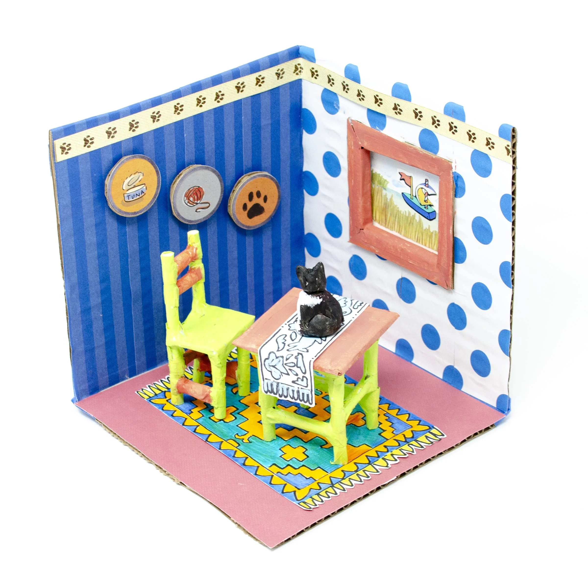 Cardboard Creations: Mini Rooms (Ages 9+)