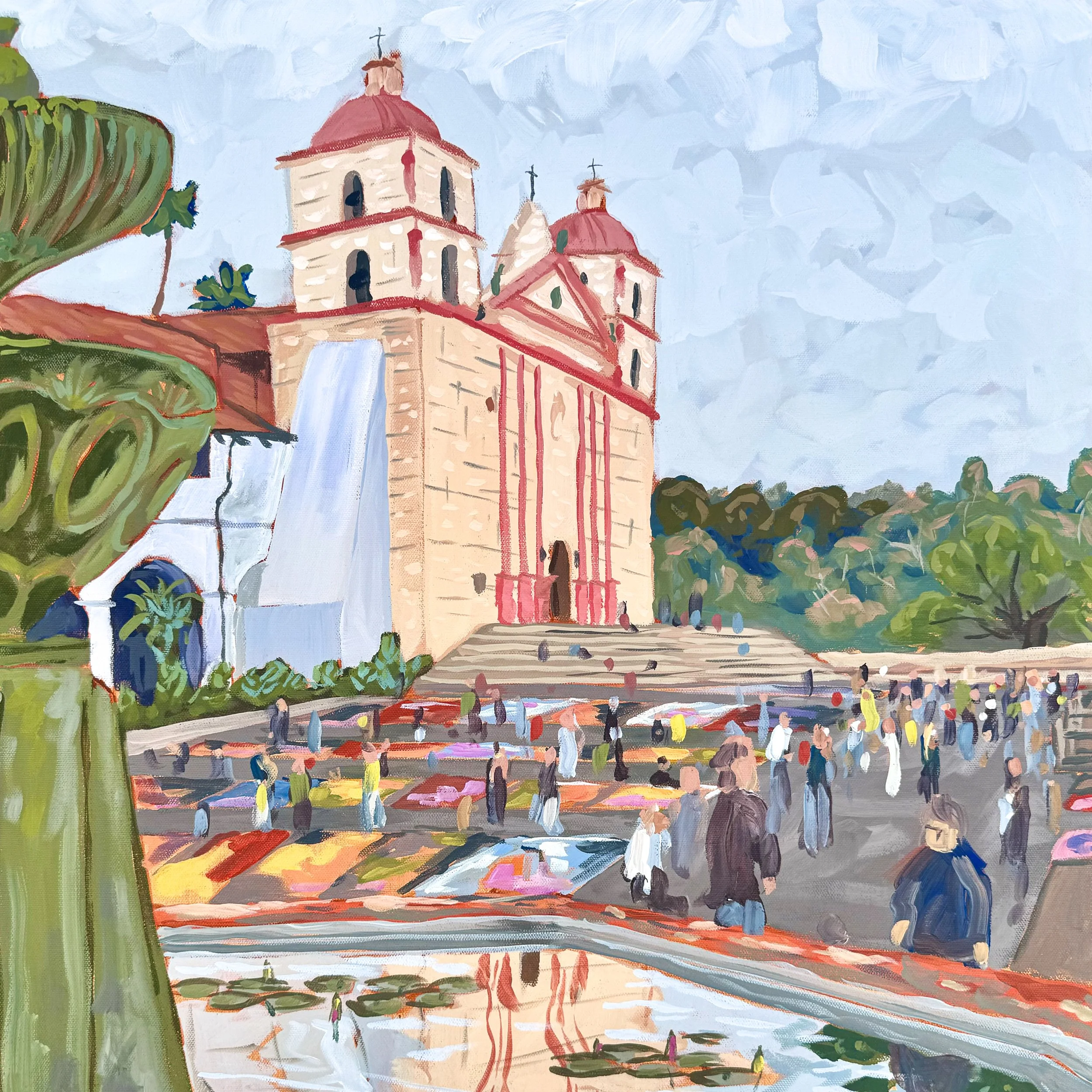 Acrylic Painting: Urban Landscapes