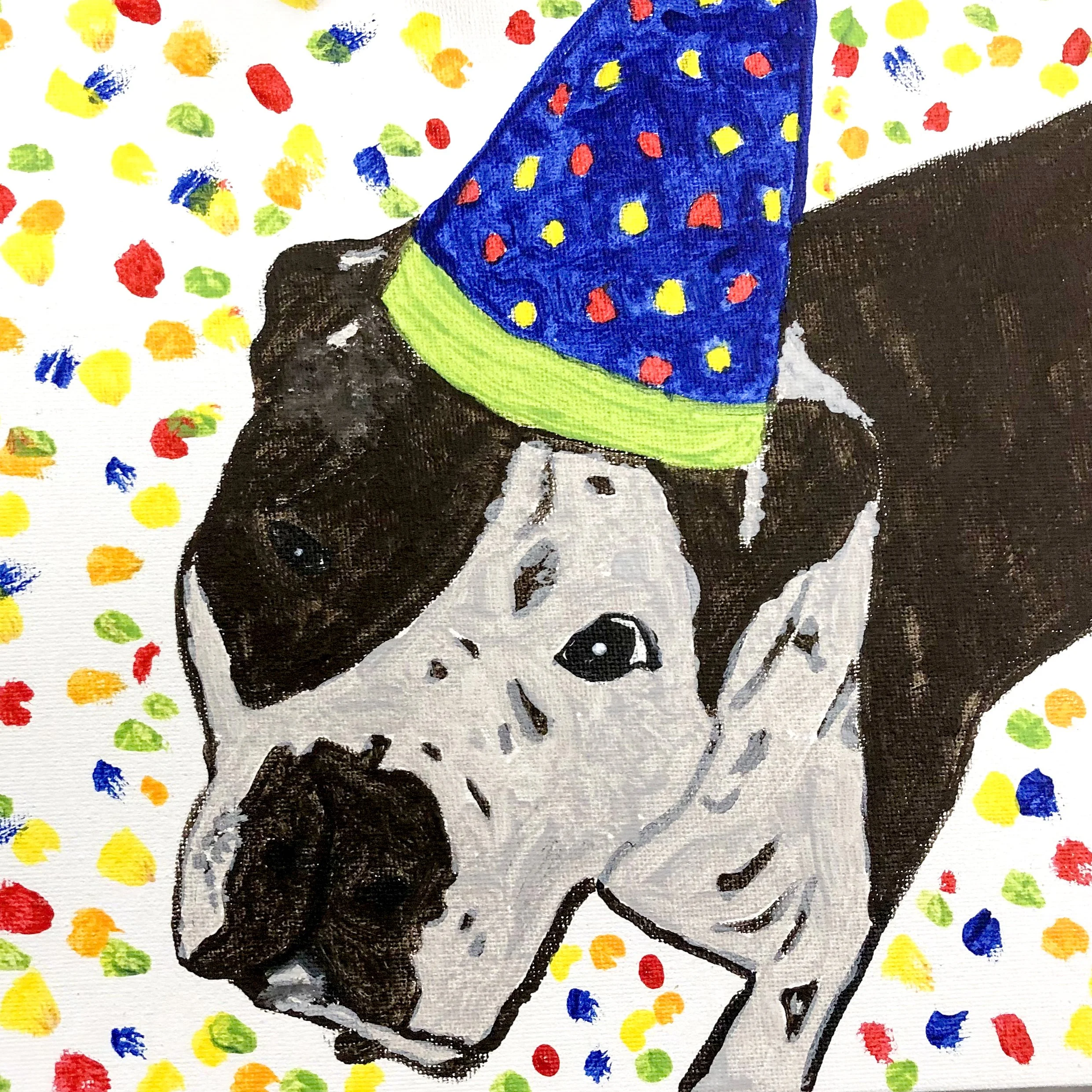 Kids' Paint & Sip: Pet Portraits and Boba (Ages 7+)