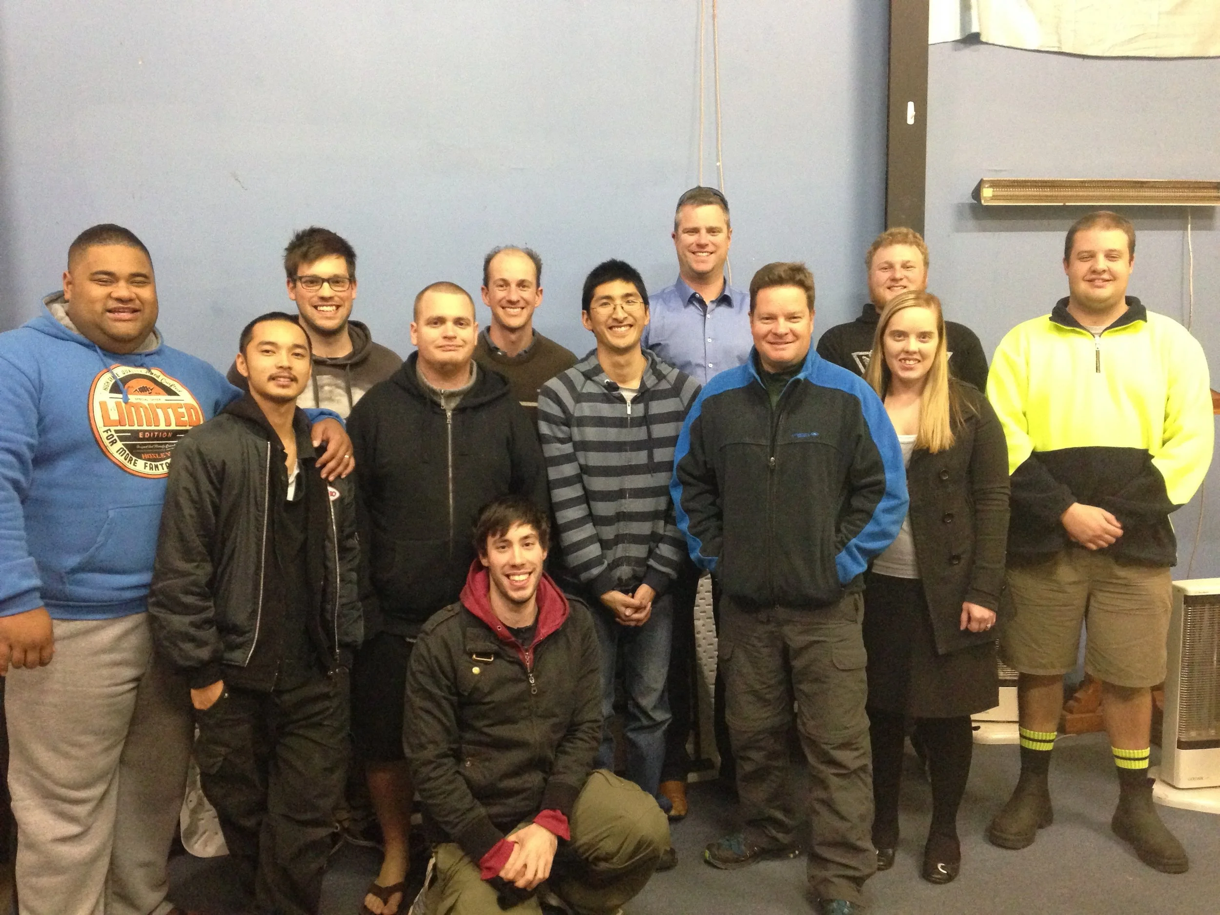 Our students come from a variety of trade and office worker backgrounds