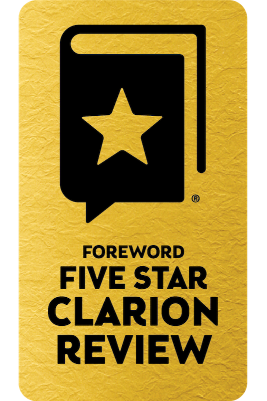 Clarion 5-star review book seal
