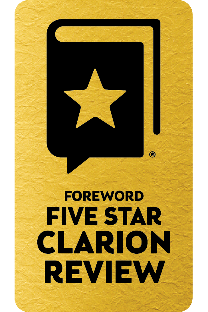 Clarion 5-star review book seal