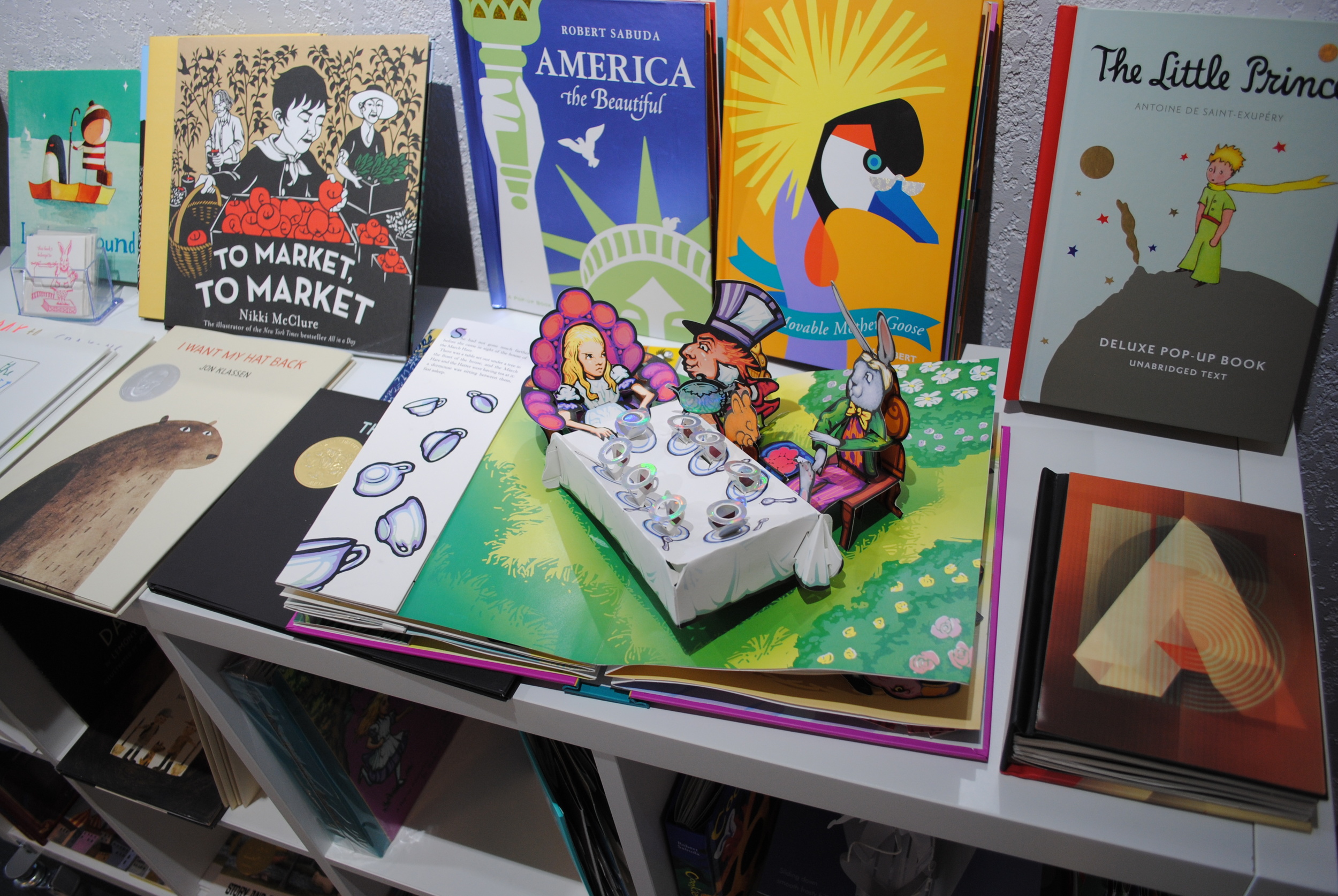 Pop Up Books at The Prints and the Paper in Edmonton on 124 street