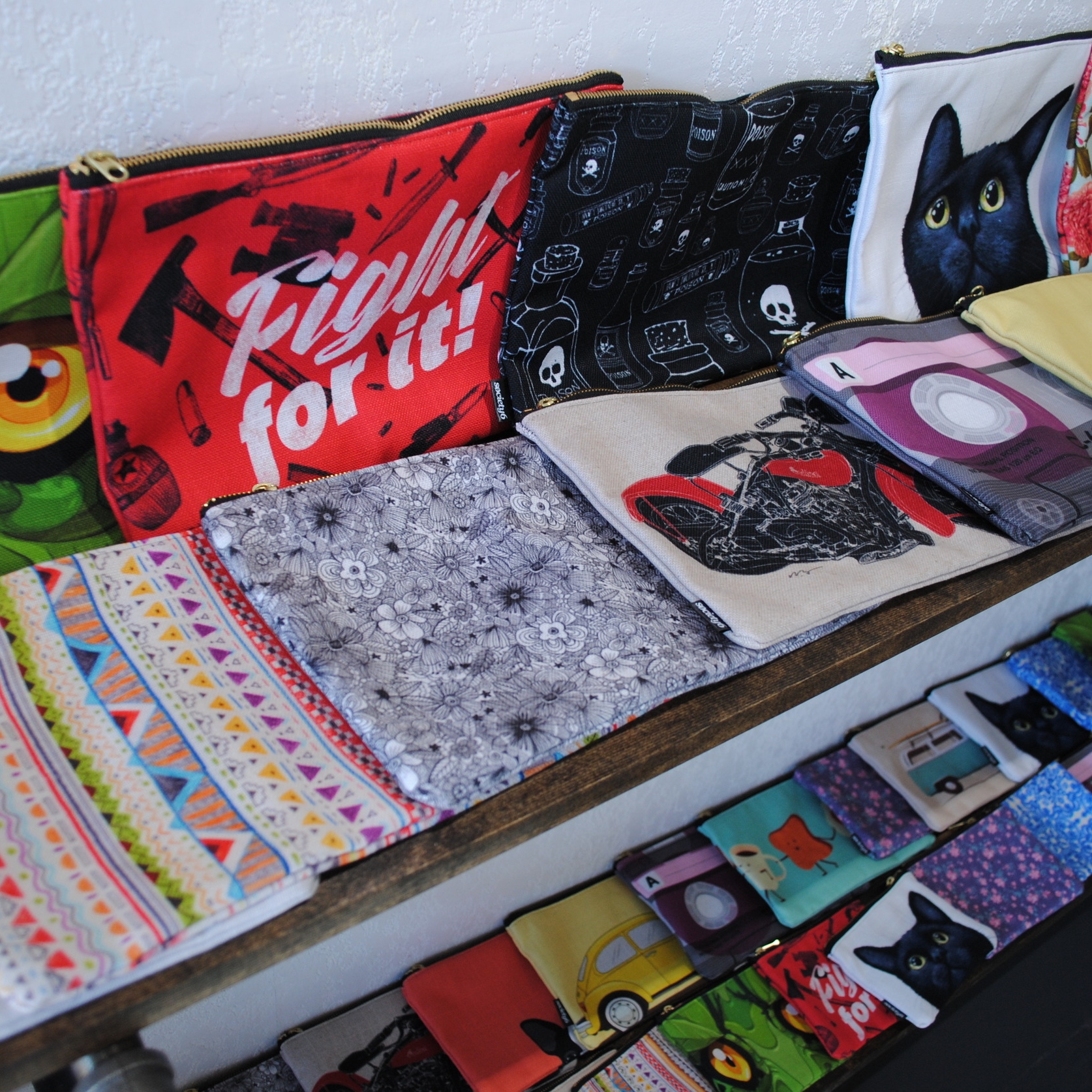 Pouches at The Prints and the Paper in Edmonton on 124 street