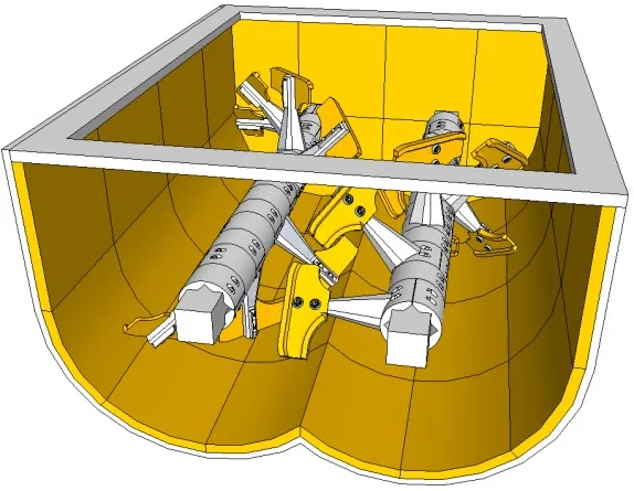 Mixers Weld-On Lining Plates Bolt-On Lining Plates Paddles
