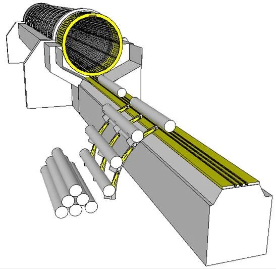 Debarking Drums Chain Floor Plates Chains Guides Screens