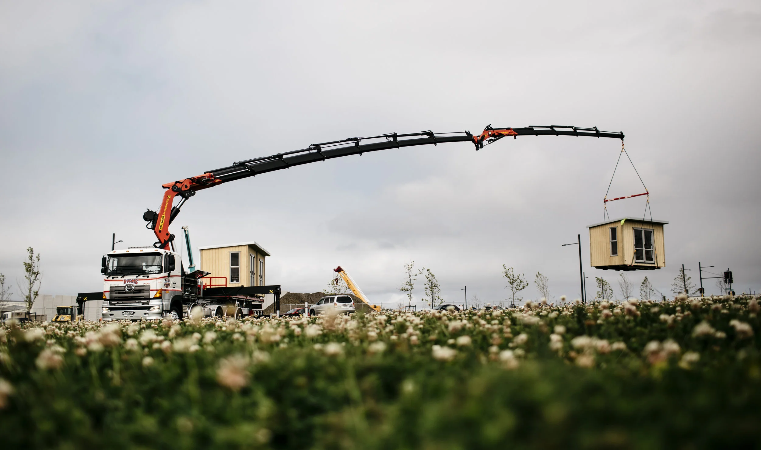 Strenx enabled  Gary Douglas Engineers Ltd &nbsp;to install New Zealand's largest truck-mounted Palfinger on this Hino 10x4 tractor unit.