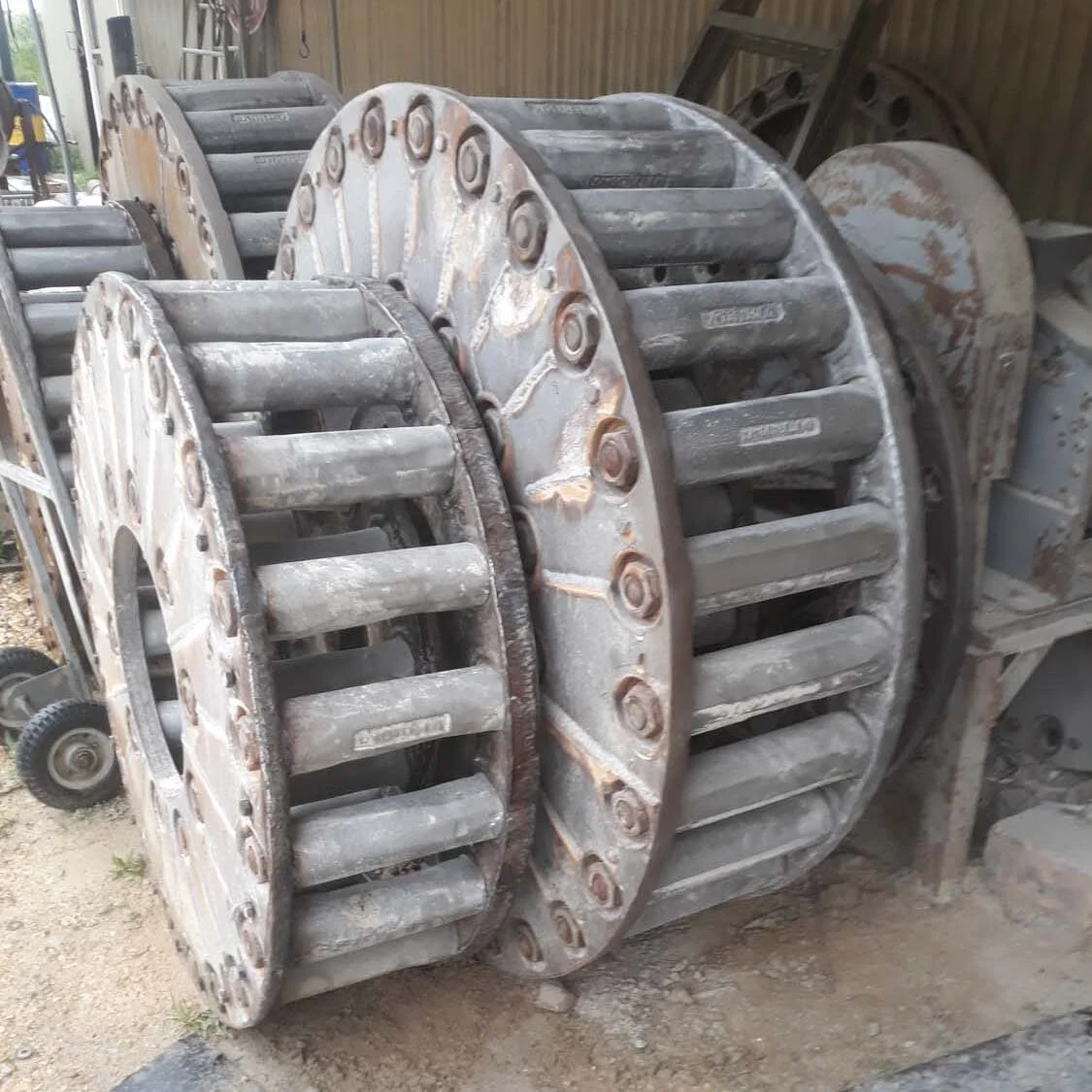4 Sollys Contractors have several sets of Hardox rotor discs on hand which are rotated.jpg