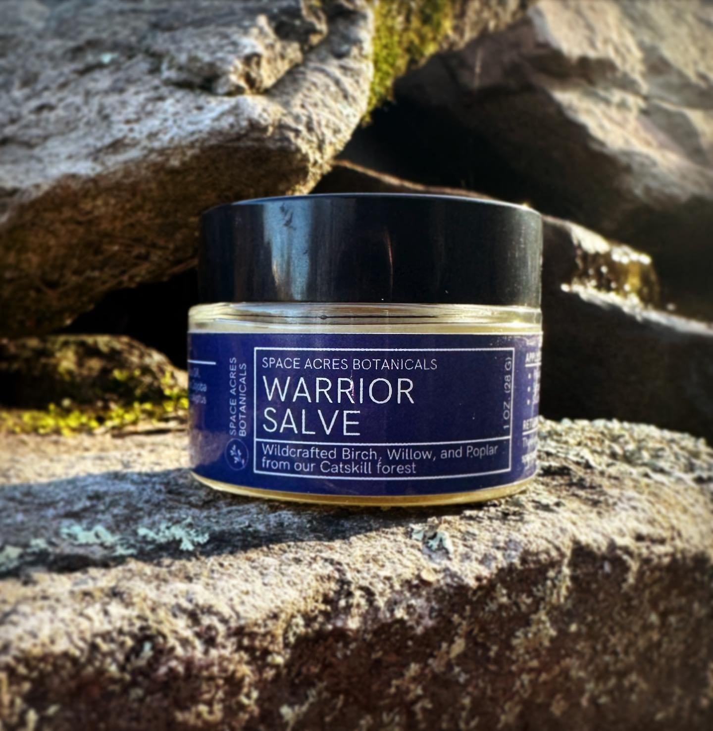 Courage, above all things. Our Warrior Salve is especially created to support the warrior in you. 

The muscle soothing support of Willow and Poplar, fused with Eucalyptus, combines to keep you going as you take on life's challenges with grace.  A ge