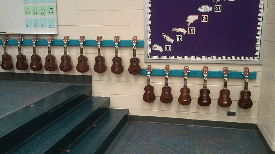 ukulele wall storage