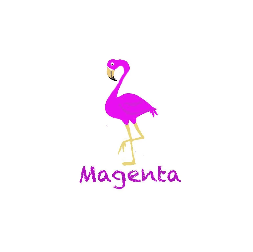 April Inspiration word: MAGENTA