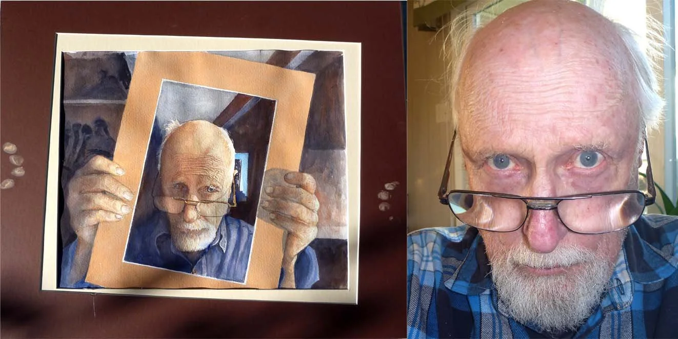 Watercolor process, design and demo with Curtis Boyle