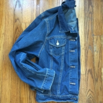  Land's End Jean Jacket