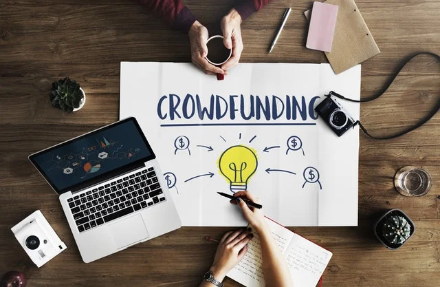 Crowdfunding flowchart