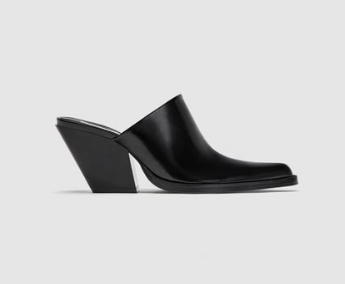 BLOCK HEEL CLOGS - ZARA